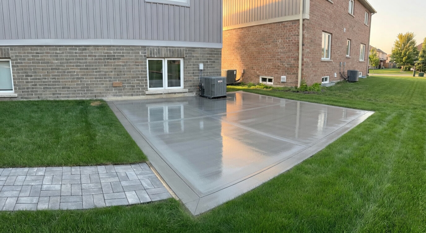 Power Troweled Interior Concrete